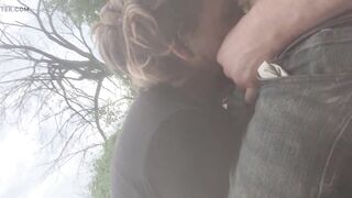 Blowjob by the River - 11 image