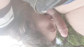 Blowjob by the River - 4 image