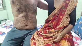 cheating wife make Home made saree romance viral video in south india viral video - 1 image