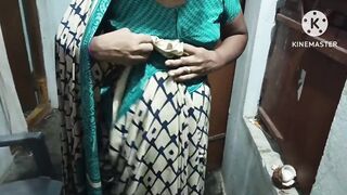 Telugu wife chenging saare in front of ho hasbend - 7 image