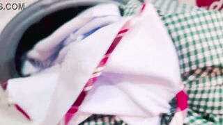 POV: WetPinay School Uniform Washing After Taking Porn Videos lol - 12 image