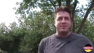 Naughty Slut Gets Fucked and Facialzed Outdoors - 1 image