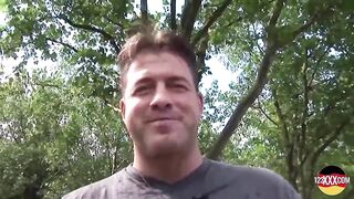 Naughty Slut Gets Fucked and Facialzed Outdoors - 2 image