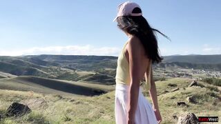 Public Agent - Pickup Cute Teen and Fucked Her in Public Mountains Creampie - 2 image