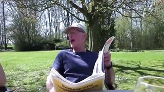 Girl Gangbanged By Old Guys - 1 image