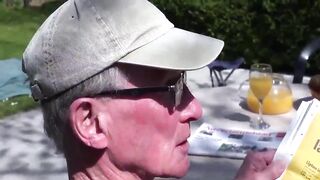 Girl Gangbanged By Old Guys - 2 image