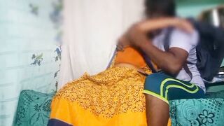Tamil collage student teacher fucking in bedroom - 2 image