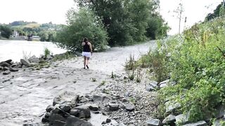 German Teen caught 3 times while fucking at the Danube - 8 image