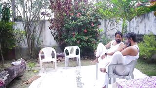 TWO MALIK HARDCORE OUTDOOR SEX WITH DESI LADY SERVENT WHEN SHE WAS ALONE AT HOME FULL MOVIE ( HINDI AUDIO ) OUTDOOR SEX - 1 image