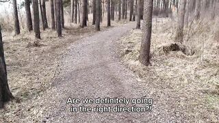 I met a nymphomaniac in a forest park , dragged me into the bushes and brought me to orgasm . - 2 image