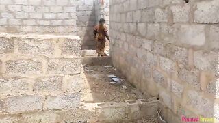 Outdoor stroll with babe. Fuck her in the river Yard