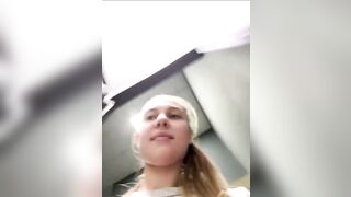 Public extreme masturbate in the gym - 1 image