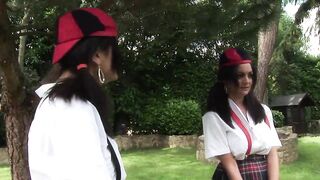 Group Sex Party Outside With Huge Cumshot Finish - 4 image