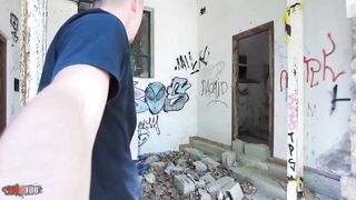 Spanish Teen Massy Sweet Gets Fucked by Yeri in an Abandoned Hospital - 1 image