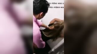 Quickie in the night club bathroom - 11 image