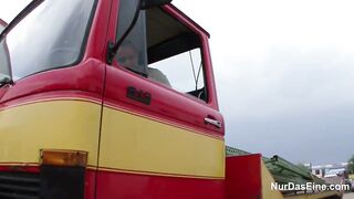 18yr Old Boy Seduce Ugly not mother to Fuck Outdoor - 1 image