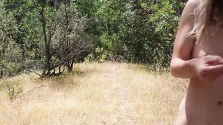 Nudist Couple Fucks and Does Cum Walk - 2 image