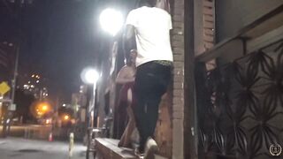 Outdoor fucking slutty sex with BBC Rome Major - 4 image