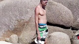 Fucking the Hottie's Ass on the Beach - 4 image