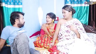 Groom finds his daughter-in-law and wife alone in the house and together Full Movie - 7 image