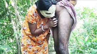Desi village wife's husband fucks his wife in the forest, then peeing on your pussy - 5 image