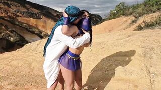 In the middle of the desert I meet an exotic dancer with a huge ass, we fuck hard outdoors - Aaroon Mush - 11 image