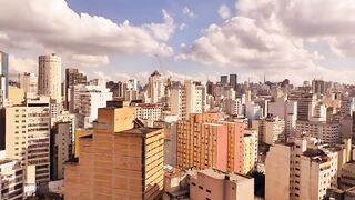 My boss called me to fix a closet at home and I ended up fucking and cumming inside the needy slut's ass. Vagninho and Agatha Mama - 1 image