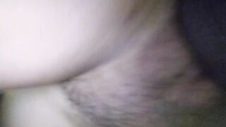 my husband fucks me and creampies me rough after watching how his friend fucked me rough in the motel - 1 image