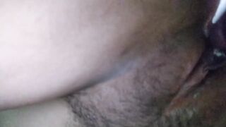 my husband fucks me and creampies me rough after watching how his friend fucked me rough in the motel - 5 image