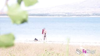 VOYEUR, we spy on Sofia Santana having sex with a stranger in the San Juan reservoir in Madrid - FAKings - 12 image