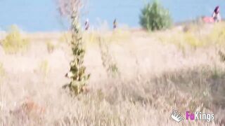 VOYEUR, we spy on Sofia Santana having sex with a stranger in the San Juan reservoir in Madrid - FAKings - 5 image
