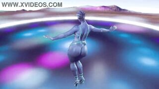 Curvy Liara T'Soni solo naked dance and tease you for melding - 12 image