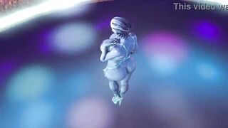 Curvy Liara T'Soni solo naked dance and tease you for melding - 4 image