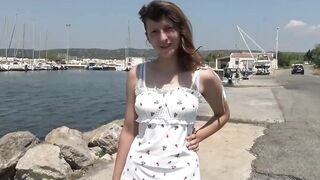 Melany, 23 years old, model living in Lyon, a very pretty young woman! - 1 image