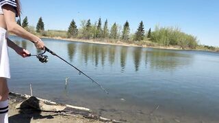 Young Students Went Fishing after School - 1 image