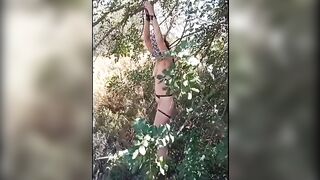 Naked Woman Tied to Tree, Story - 14 image