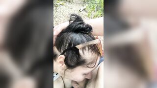She Caught Him Pissing Bending Whore Over That Cock She's Cum Licking - 9 image