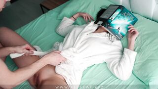 i'm your step mom! don't cum inside -step son found blindfolded stepmom - 3 image