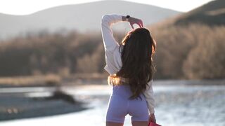 She DOMINATED Him In The Woods - Outdoor Pegging - Pure Pleasure - 1 image