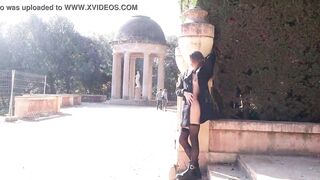 OUTDOORS Getting naked in a PUBLIC PARK in Barcelona - 9 image