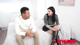 Cuban woman wants anal sex. Amanda Luxor meets a black guy on FAKings and loses her virginity in the ass - 14 image