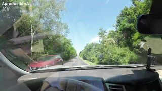 The Last SQUIRT and Golden Shower in my Car - 14 image