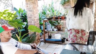 Outdoorbsex on the patio with my friends wife - 8 image