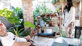 Outdoorbsex on the patio with my friends wife - 9 image