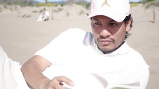 She tempted me in a public place, fucking on the beach - 2 image