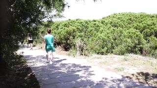 She tempted me in a public place, fucking on the beach - 8 image