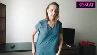 S3E1: Stepson Backs to Home and Meets with new Stepmom, later at midnight fucks her in share bed - 7 image