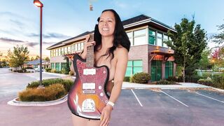 STRIPPING AND MASTURBATING IN THE PARKING WITH AGARABAS AND OLPR - 10 image