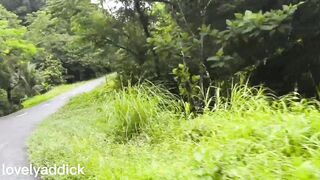 fitri kencing lagi. Outdoor Piss - 2 image