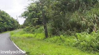 fitri kencing lagi. Outdoor Piss - 3 image